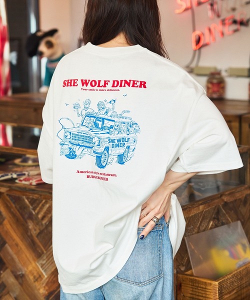 セール】限定展開 SHE WOLF DINER×FREAK'S STORE/シーウルフダイナー