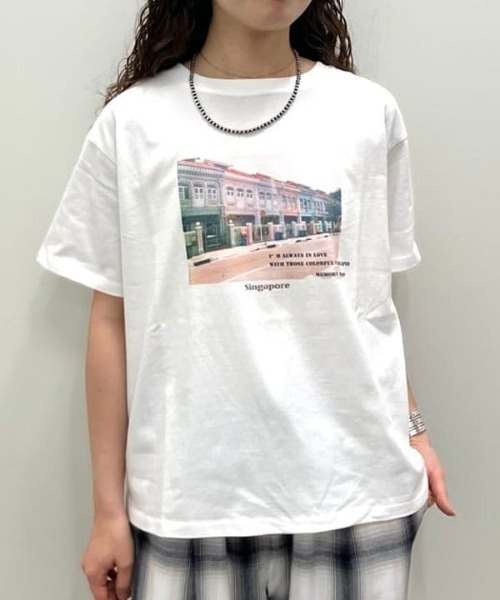 B:MING by BEAMS（ビーミングバイビームス）の「トラベル フォト Tシャツ（Tシャツ/カットソー・レディース・その他/その他2/その他1・ONE SIZE）」の3枚目の写真