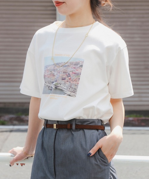 B:MING by BEAMS（ビーミングバイビームス）の「トラベル フォト Tシャツ（Tシャツ/カットソー・レディース・その他/その他2/その他1・ONE SIZE）」の5枚目の写真