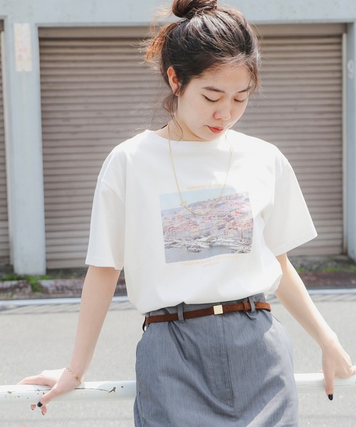 B:MING by BEAMS（ビーミングバイビームス）の「トラベル フォト Tシャツ（Tシャツ/カットソー・レディース・その他/その他2/その他1・ONE SIZE）」の6枚目の写真
