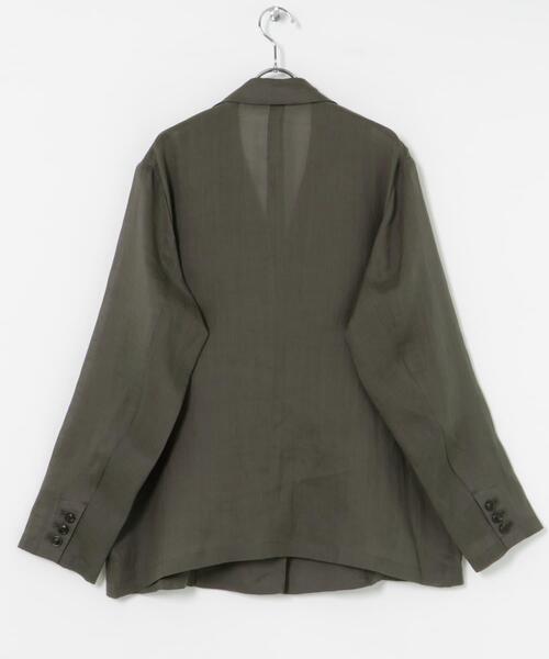 URBAN RESEARCH（アーバンリサーチ）の「new basic　ラミーオーバージャケット（その他アウター・レディース・ブラック/カーキ・FREE）」の11枚目の写真