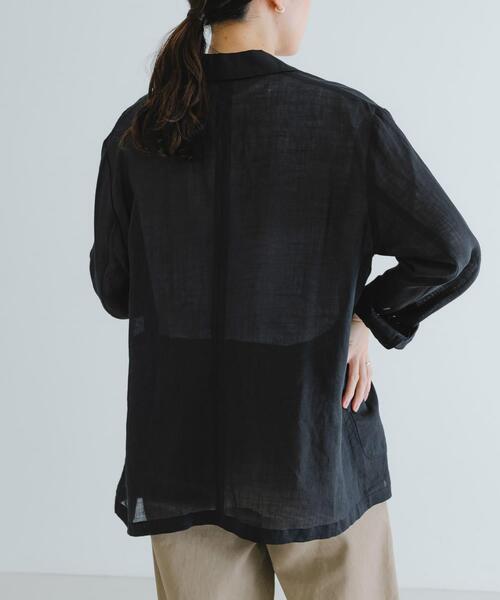 URBAN RESEARCH（アーバンリサーチ）の「new basic　ラミーオーバージャケット（その他アウター・レディース・ブラック/カーキ・FREE）」の17枚目の写真