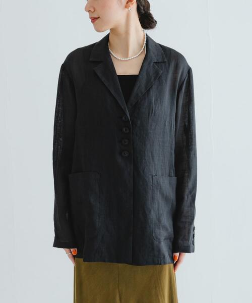 URBAN RESEARCH（アーバンリサーチ）の「new basic　ラミーオーバージャケット（その他アウター・レディース・ブラック/カーキ・FREE）」の22枚目の写真