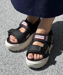 【HUNTER】 U CITY REBEL NEO&LEATHER BUCKLE STRAP シティレーベルネオアンドレザーバックルストラップ