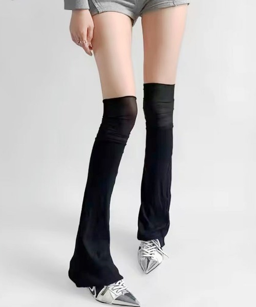 SORUTT / ソルト 】 シアー ロング レッグウォーマー ＃（レッグ