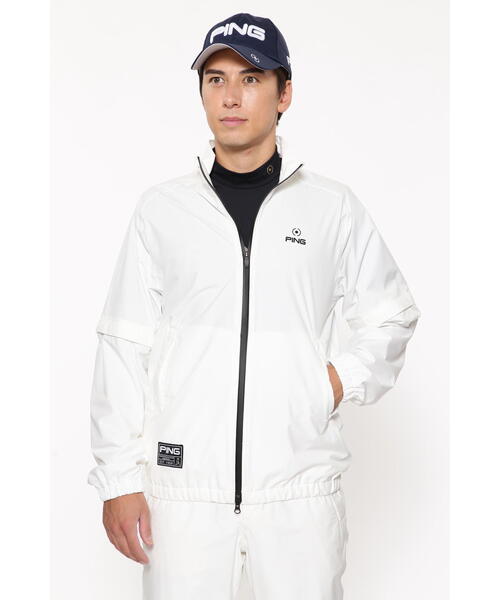 PING ホワイト レインウェアセット PING APPAREL】ダーミザクスレイン
