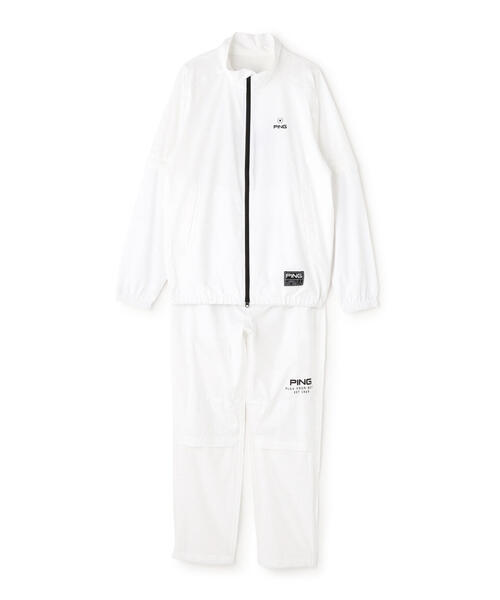 PING APPAREL】ダーミザクスレインウェアトップ&ボトムセット ＜GOLD