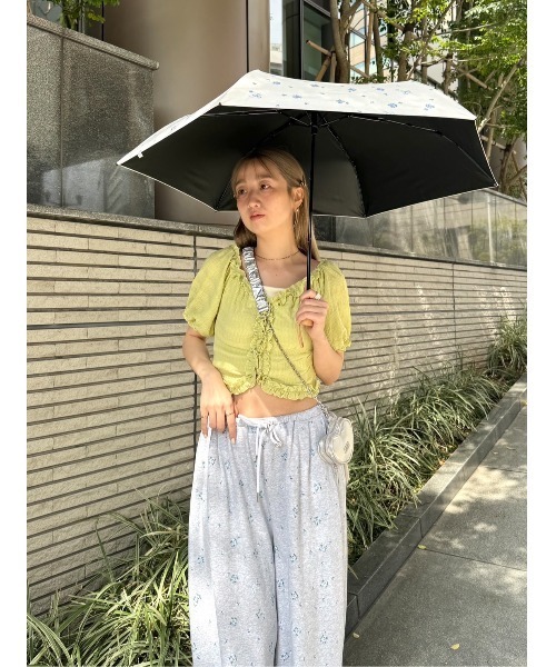 FURFUR 傘　折り畳み傘　晴雨兼用 FURFUR×PROTECT U】コラボレーション日傘(傘)｜ファッション雑貨