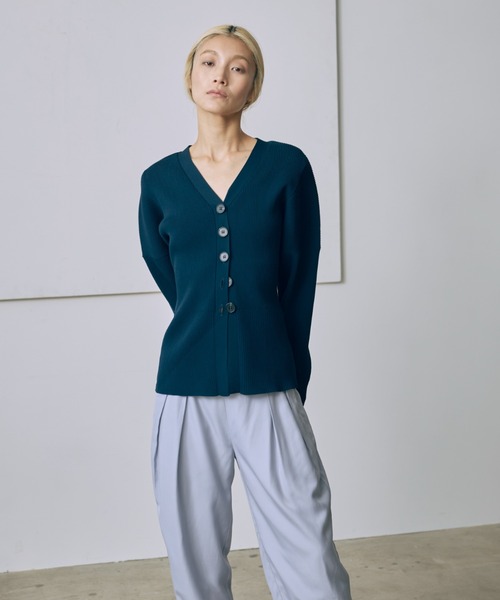 EN NEUME(エンノイム)の「Vintage Satin Pants(その他パンツ・レディース・ブルー/グリーン/バーガンディー・0/1)」の10枚目の写真