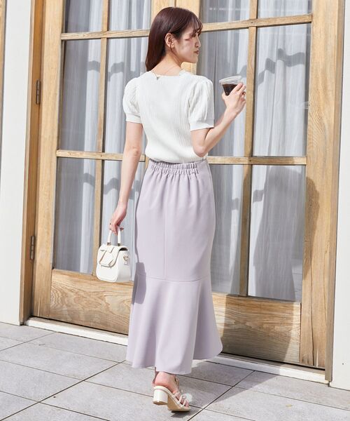 MAJESTIC LEGON（マジェスティックレゴン）の「ベーシックマーメイドスカート（スカート・レディース・アイボリー/グレー/ブラック・SMALL/MEDIUM）」の20枚目の写真