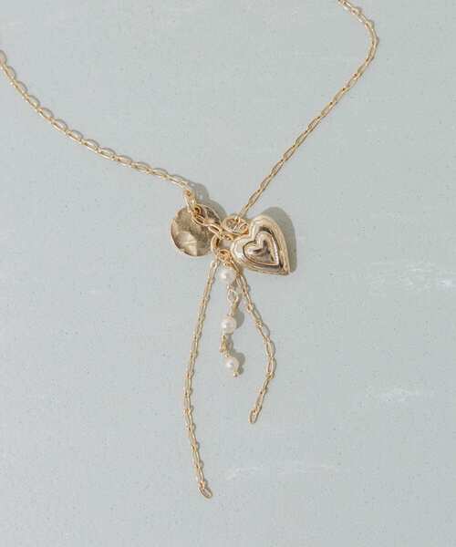 SMELLY（スメリー）の「パールモチーフマルチWAYスライドネックレス（ネックレス・レディース・ゴールド・-）」の2枚目の写真
