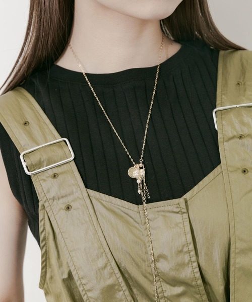 SMELLY（スメリー）の「パールモチーフマルチWAYスライドネックレス（ネックレス・レディース・ゴールド・-）」の5枚目の写真