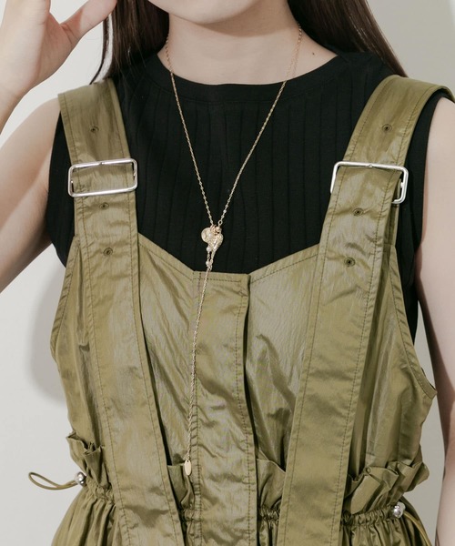 SMELLY（スメリー）の「パールモチーフマルチWAYスライドネックレス（ネックレス・レディース・ゴールド・-）」の6枚目の写真