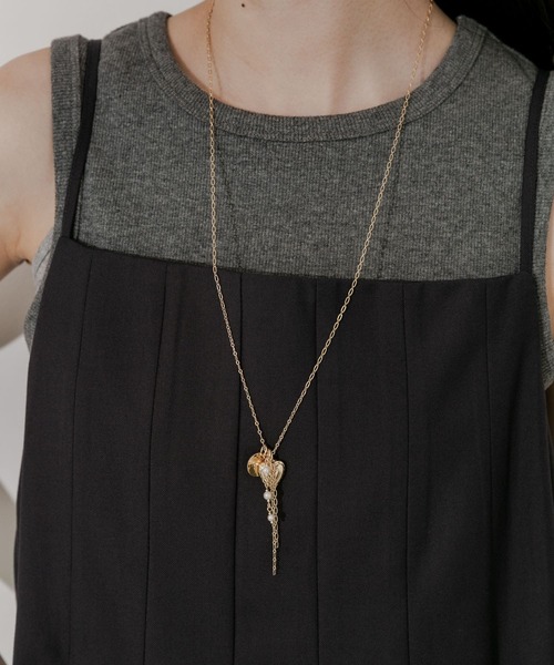 SMELLY（スメリー）の「パールモチーフマルチWAYスライドネックレス（ネックレス・レディース・ゴールド・-）」の11枚目の写真