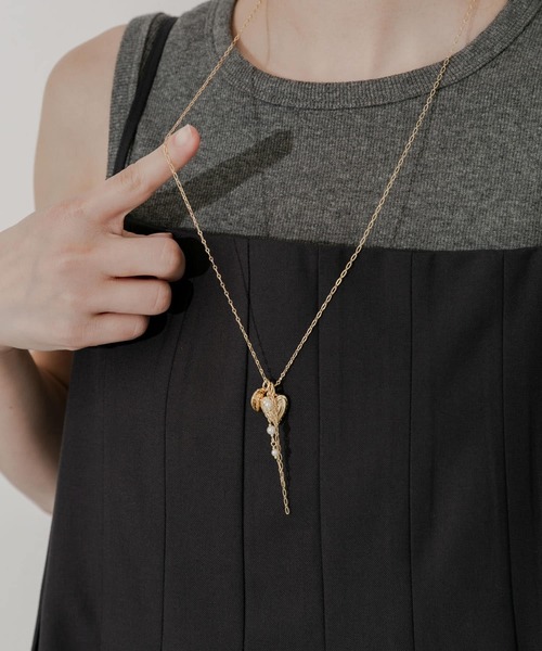 SMELLY（スメリー）の「パールモチーフマルチWAYスライドネックレス（ネックレス・レディース・ゴールド・-）」の12枚目の写真