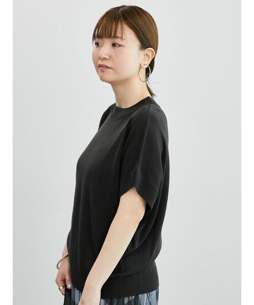 Lugnoncure(ルノンキュール)の「チューリップスリーブニット(ニット/セーター・レディース・オフホワイト/ベージュ/ブラック/チャコールグレー/グリーン・F)」の20枚目の写真