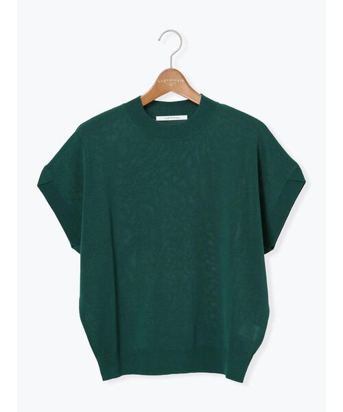 Lugnoncure(ルノンキュール)の「チューリップスリーブニット(ニット/セーター・レディース・オフホワイト/ベージュ/ブラック/チャコールグレー/グリーン・F)」の10枚目の写真