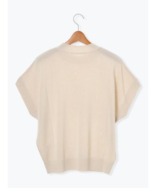 Lugnoncure(ルノンキュール)の「チューリップスリーブニット(ニット/セーター・レディース・オフホワイト/ベージュ/ブラック/チャコールグレー/グリーン・F)」の12枚目の写真