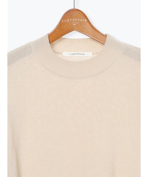 Lugnoncure(ルノンキュール)の「チューリップスリーブニット(ニット/セーター・レディース・オフホワイト/ベージュ/ブラック/チャコールグレー/グリーン・F)」の13枚目の写真