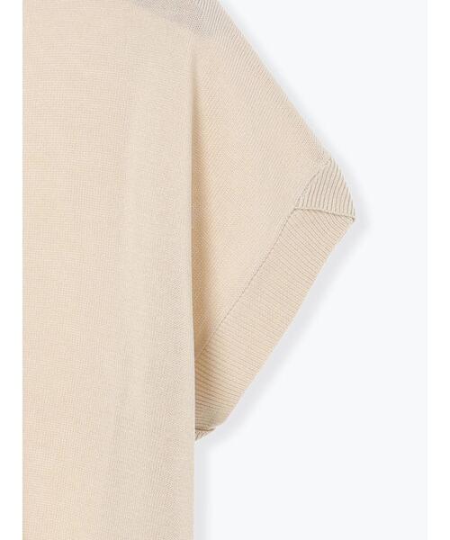 Lugnoncure(ルノンキュール)の「チューリップスリーブニット(ニット/セーター・レディース・オフホワイト/ベージュ/ブラック/チャコールグレー/グリーン・F)」の14枚目の写真