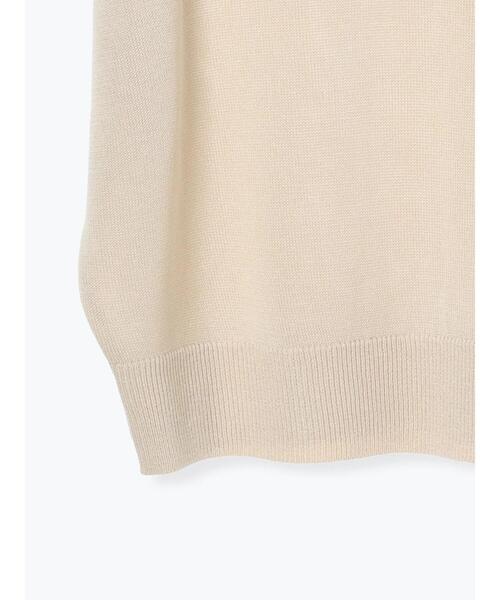 Lugnoncure(ルノンキュール)の「チューリップスリーブニット(ニット/セーター・レディース・オフホワイト/ベージュ/ブラック/チャコールグレー/グリーン・F)」の15枚目の写真