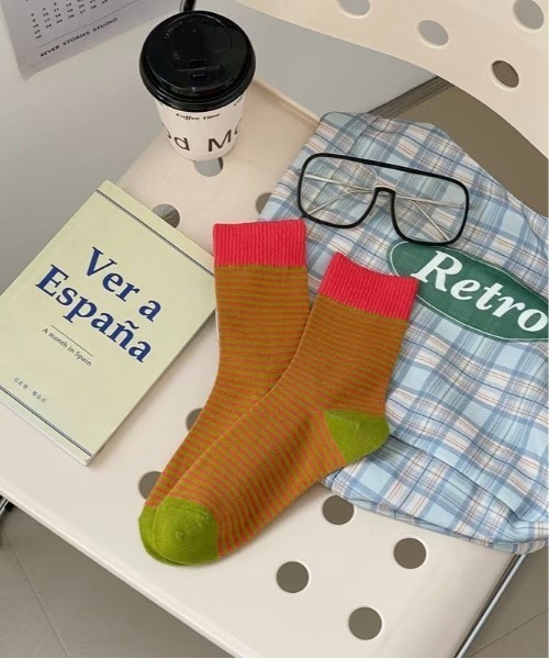 Burner(バーナー)の「【OKUOKU 0909】アソート シンプル ソックス oku-socks-g2-1(ソックス/靴下・レディース・レッド/イエロー/オレンジ/ブラック系その他2/チャコール/ホワイト系その他2/ホワイト系その他4/ピンク系その他5/ベージュ系その他3/ベージュ系その他4/グリーン系その他5/ブラック系その他4/ブラウン系その他2/ブラウン系その他3/ベージュ系その他2/グリーン/グリーン系5/ホワイト系4/ホワイト系その他3・FREE)」の19枚目の写真