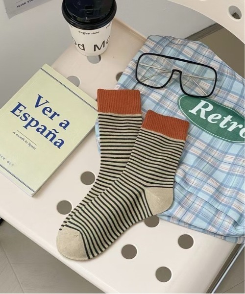 Burner(バーナー)の「【OKUOKU 0909】アソート シンプル ソックス oku-socks-g2-1(ソックス/靴下・レディース・レッド/イエロー/オレンジ/ブラック系その他2/チャコール/ホワイト系その他2/ホワイト系その他4/ピンク系その他5/ベージュ系その他3/ベージュ系その他4/グリーン系その他5/ブラック系その他4/ブラウン系その他2/ブラウン系その他3/ベージュ系その他2/グリーン/グリーン系5/ホワイト系4/ホワイト系その他3・FREE)」の15枚目の写真