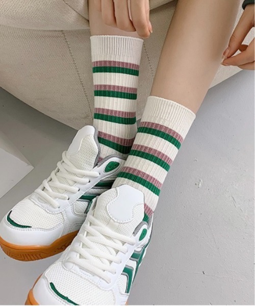 Burner(バーナー)の「【OKUOKU 0909】アソート シンプル ソックス oku-socks-g2-1(ソックス/靴下・レディース・レッド/イエロー/オレンジ/ブラック系その他2/チャコール/ホワイト系その他2/ホワイト系その他4/ピンク系その他5/ベージュ系その他3/ベージュ系その他4/グリーン系その他5/ブラック系その他4/ブラウン系その他2/ブラウン系その他3/ベージュ系その他2/グリーン/グリーン系5/ホワイト系4/ホワイト系その他3・FREE)」の18枚目の写真