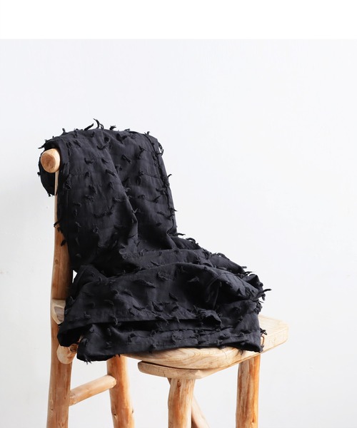 antiqua(アンティカ)の「フリンジワイドパンツ(その他パンツ・レディース・ブラック・ONESIZE)」の10枚目の写真