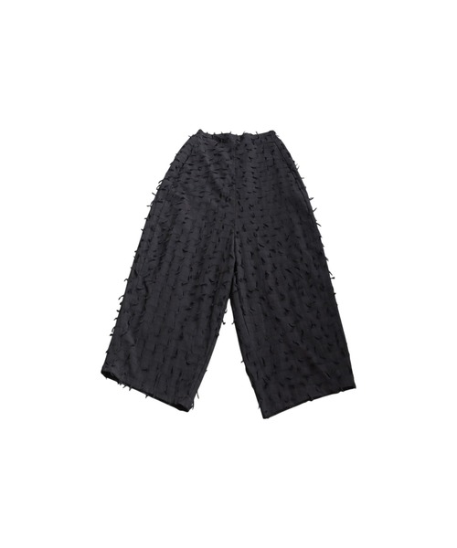 antiqua(アンティカ)の「フリンジワイドパンツ(その他パンツ・レディース・ブラック・ONESIZE)」の11枚目の写真