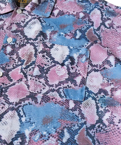 ALDIES(アールディーズ)の「Python Shirts / パイソンシャツ(シャツ/ブラウス・メンズ・ピンク/ブルー・MEDIUM/LARGE/SMALL)」の9枚目の写真