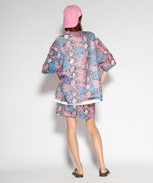 ALDIES(アールディーズ)の「Python Shirts / パイソンシャツ(シャツ/ブラウス・メンズ・ピンク/ブルー・MEDIUM/LARGE/SMALL)」の13枚目の写真