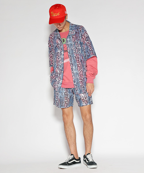 ALDIES(アールディーズ)の「Python Shirts / パイソンシャツ(シャツ/ブラウス・メンズ・ピンク/ブルー・MEDIUM/LARGE/SMALL)」の15枚目の写真