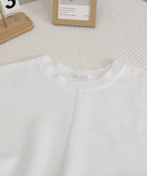 Miniministore(ミニミニストア)の「フロントスリットtシャツレディース半袖韓国風半袖(Tシャツ/カットソー・レディース・ブラック/ホワイト・M/L)」の22枚目の写真