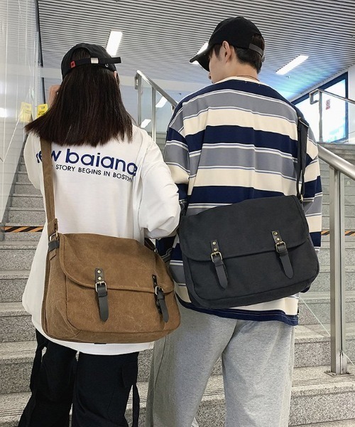 REBALANCE（リバランス）の「キャンバス地ショルダーバッグ（ショルダーバッグ・メンズ・C/D/A/B・ONE SIZE）」の14枚目の写真