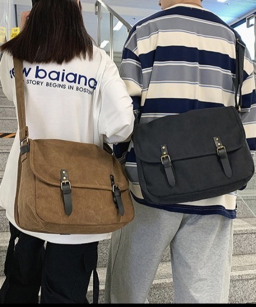 REBALANCE（リバランス）の「キャンバス地ショルダーバッグ（ショルダーバッグ・メンズ・C/D/A/B・ONE SIZE）」の18枚目の写真