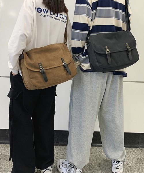 REBALANCE（リバランス）の「キャンバス地ショルダーバッグ（ショルダーバッグ・メンズ・C/D/A/B・ONE SIZE）」の19枚目の写真