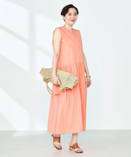NOLLEY'S　ワンピース　ノーリーズ セール】◇【WEB限定】レース切替ワンピース（ワンピース
