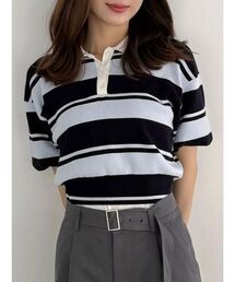 MERCURYDUO | ラガー風ニット(ニット/セーター)