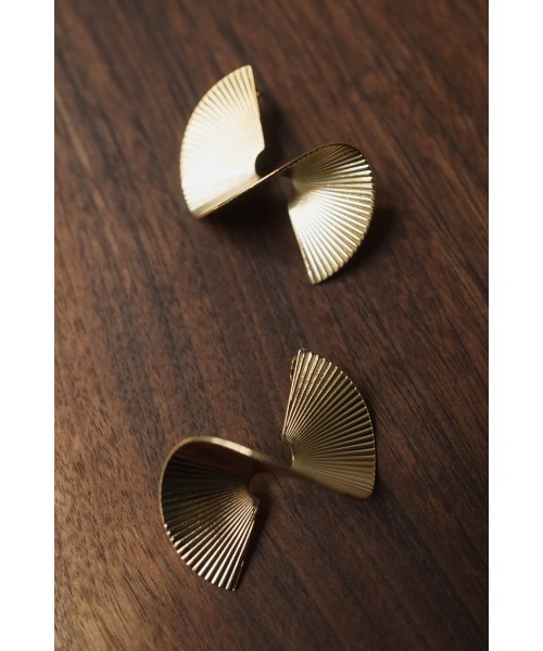 wave earring/pierced（ピアス（両耳用））｜Knuth Marf 