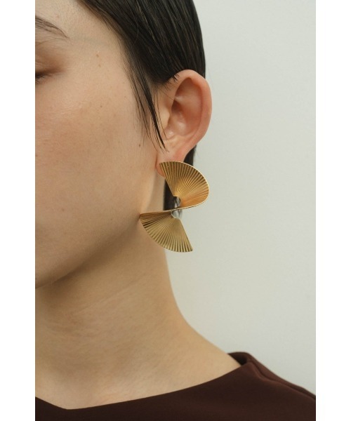 wave earring/pierced（ピアス（両耳用））｜Knuth Marf 