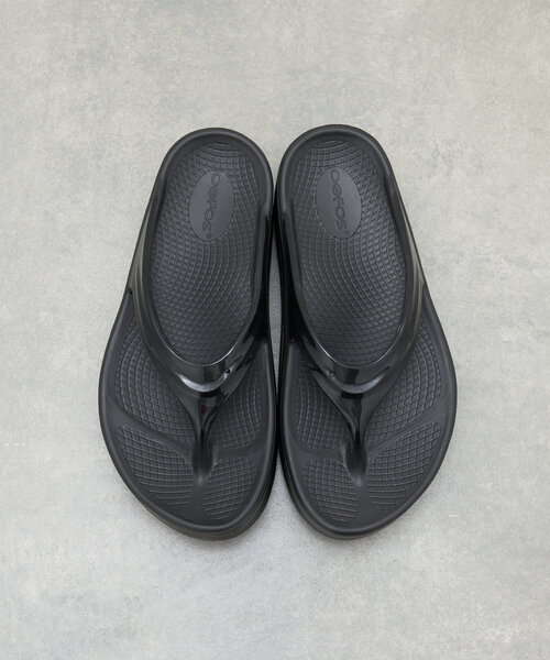 【新品・未着用】OOFOS  ウーフォス　OOmega black 25cm OOFOS ウーフォス] OOmega OOahh | ウーメガ ウーアー [BLACK