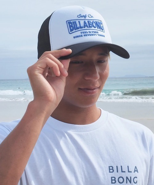 BILLABONG（ビラボン）の「BILLABONG メンズ POLY TRACKER キャップ 【2025年夏モデル】/ビラボン帽子（キャップ・メンズ・ネイビー/ブラック/ホワイト系その他・FREE）」の2枚目の写真
