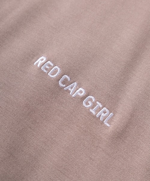 Red Cap Girl(レッドキャプガール)の「【70】【Red Cap Girl/レッドキャップガール】ガールイラスト フード配色 ポンチパーカー 接触冷感 オーバーサイズ バックプリント ユニセックス 推し活(パーカー・メンズ・ブルー/ピンク/ブラック/ホワイト/チャコールグレー・M/L)」の19枚目の写真