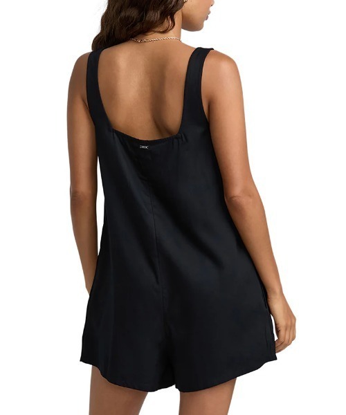 RVCA（ルーカ）の「【RVCA/ルーカ】25SS OLIVER ROMPER/リボンロンパース（ワンピース・レディース・ブラック・SMALL/X-SMALL）」の3枚目の写真