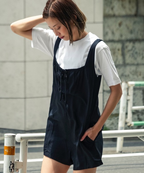 RVCA（ルーカ）の「【RVCA/ルーカ】25SS OLIVER ROMPER/リボンロンパース（ワンピース・レディース・ブラック・SMALL/X-SMALL）」の10枚目の写真
