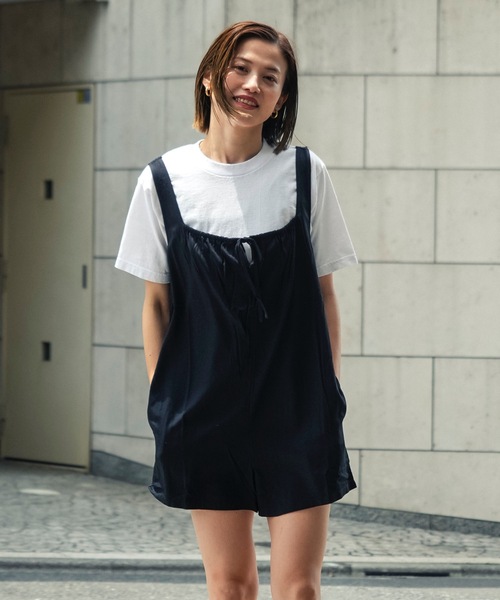 RVCA（ルーカ）の「【RVCA/ルーカ】25SS OLIVER ROMPER/リボンロンパース（ワンピース・レディース・ブラック・SMALL/X-SMALL）」の11枚目の写真
