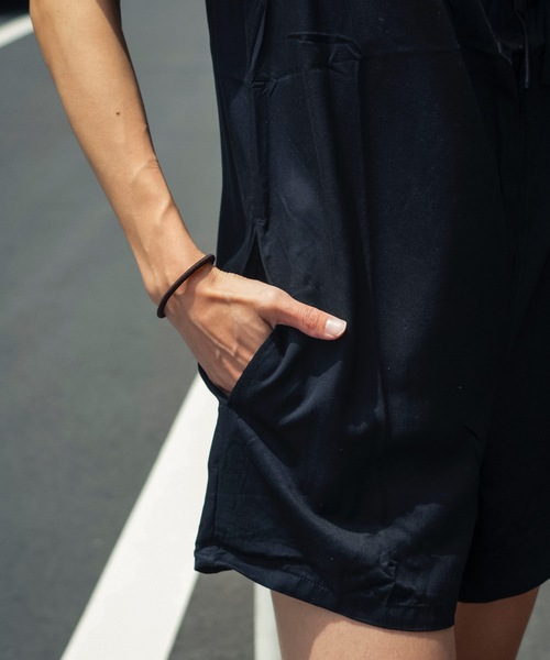 RVCA（ルーカ）の「【RVCA/ルーカ】25SS OLIVER ROMPER/リボンロンパース（ワンピース・レディース・ブラック・SMALL/X-SMALL）」の6枚目の写真