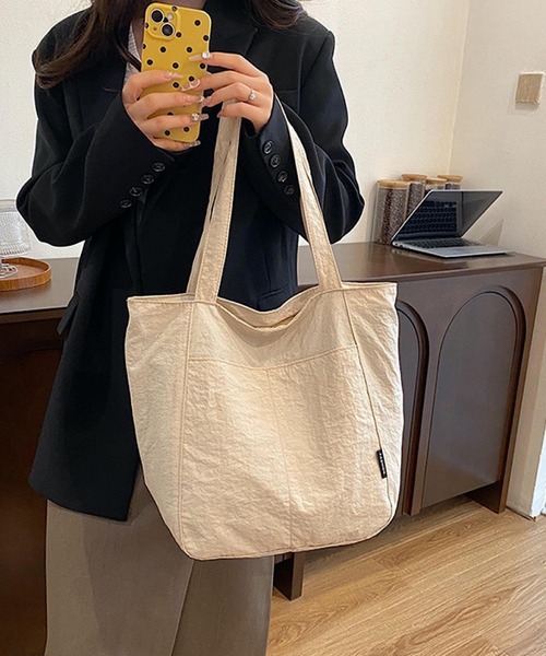 TONE SELECT GOODS（トーンセレクトグッズ）の「urbanfemine./カジュアルショルダーバッグ U7495（ショルダーバッグ・レディース・ブルー/アイボリー/ブラック/カーキ/ベージュ・FREE）」の20枚目の写真