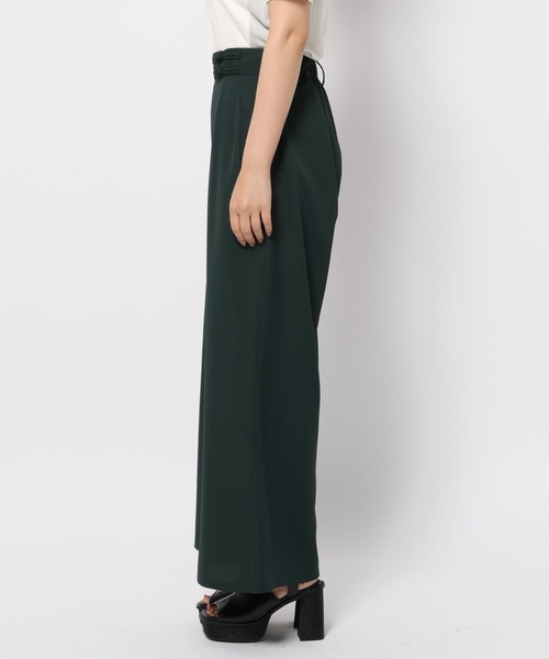 HARE（ハレ）の「チャイナボタンワイドパンツ(HARE)（その他パンツ・レディース・グリーン/ブラック・FREE）」の14枚目の写真